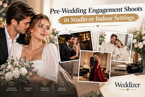 Pre-Wedding Engagement Shoots in Studio or Indoor Settings: A Complete Guide