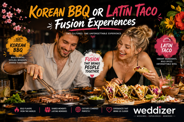 Korean BBQ or Latin Taco Fusion Experiences: The Ultimate Wedding Catering Trend for Modern Celebrations