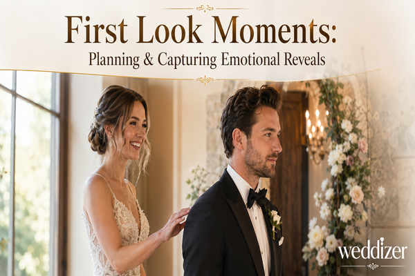 First Look Moments: Planning & Capturing Emotional Wedding Reveals