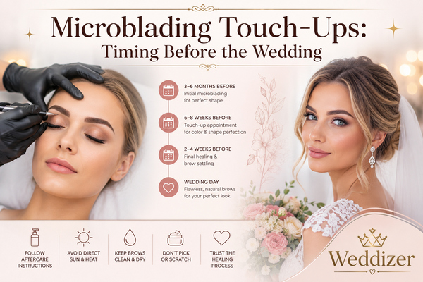 Microblading Touch-Ups: Timing Before the Wedding for Perfect Bridal Brows