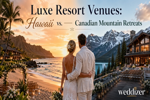 Luxe Resort Venues: Hawaii vs. Canadian Mountain Retreats for Dream Destination Weddings in 2026