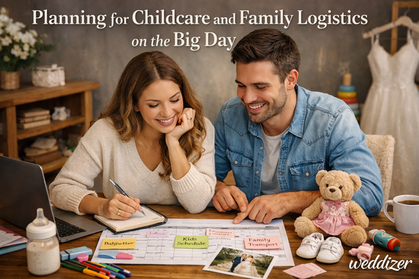 Planning for Childcare and Family Logistics on the Big Day: A Complete Guide with Weddizer