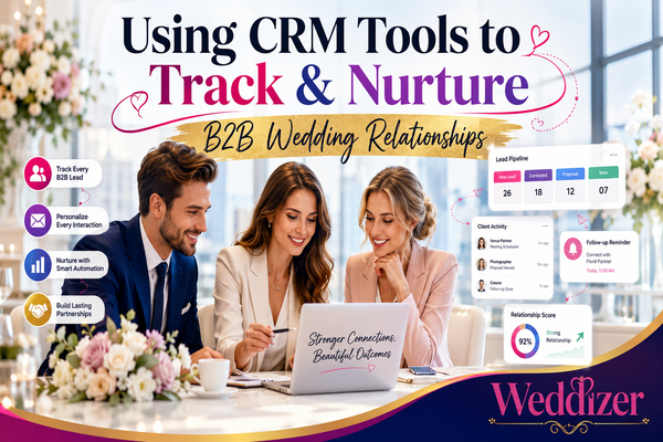 Using CRM Tools to Track & Nurture B2B Wedding Relationships: The Ultimate Guide for Wedding Professionals