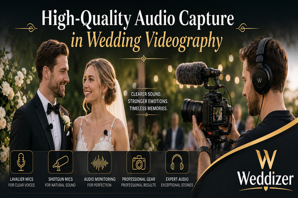 High-Quality Audio Capture in Wedding Videography: The Secret to Emotional and Cinematic Wedding Films
